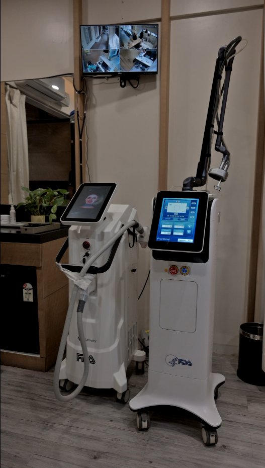 Advanced laser machines in the treatment room